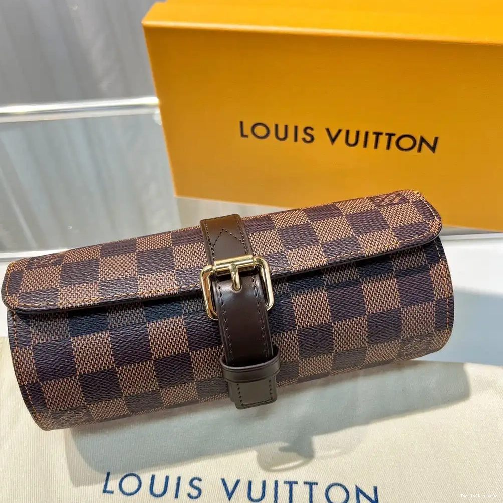 CASE WATCH CHECKERED LV CUSTOM 0520